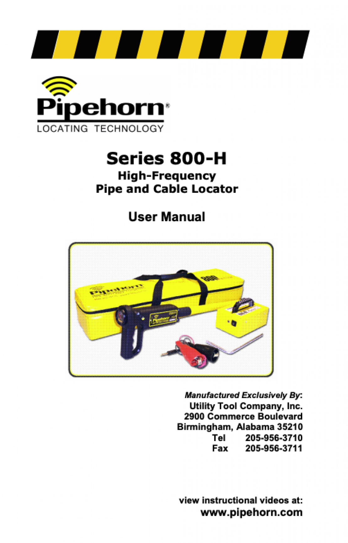 Series 800-H High Frequency Manual