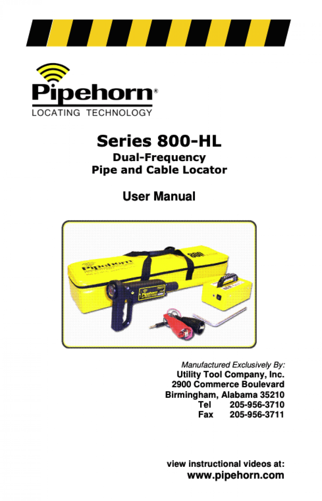 Series 800-HL Dual Frequency Manual