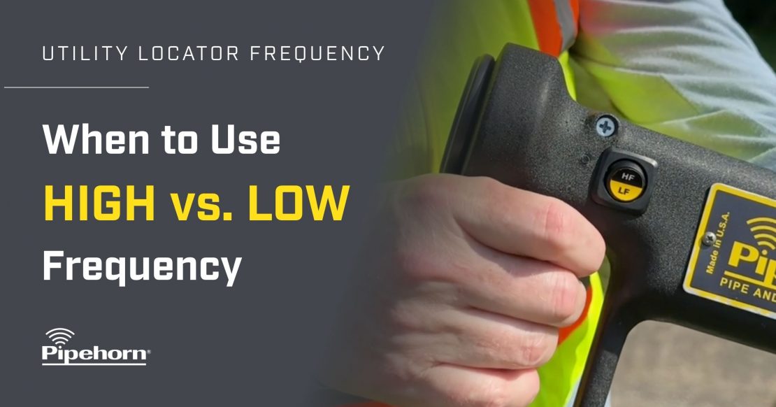 UTILITY LOCATOR FREQUENCY